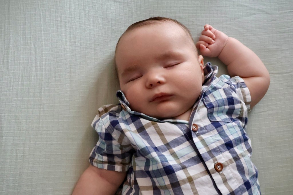 Baby boy sleeping